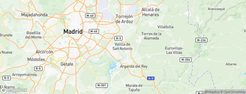 Velilla de San Antonio, Spain Map