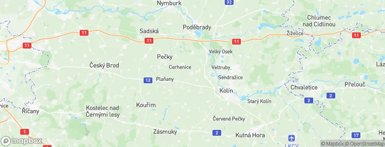 Velim, Czechia Map