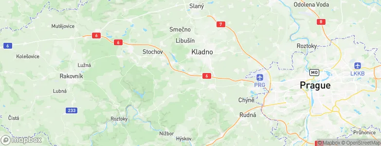 Velká Dobrá, Czechia Map