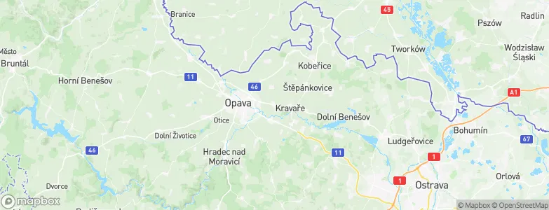 Velké Hoštice, Czechia Map