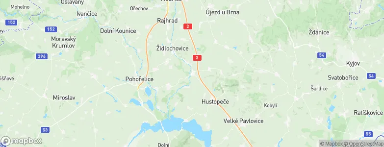 Velké Němčice, Czechia Map