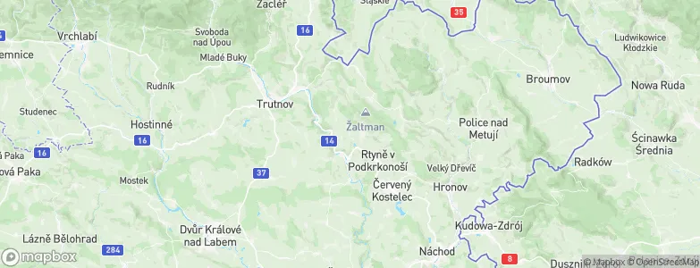 Velké Svatoňovice, Czechia Map