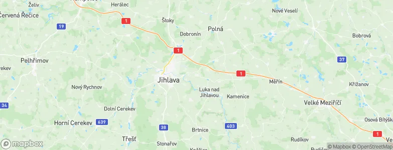 Velký Beranov, Czechia Map