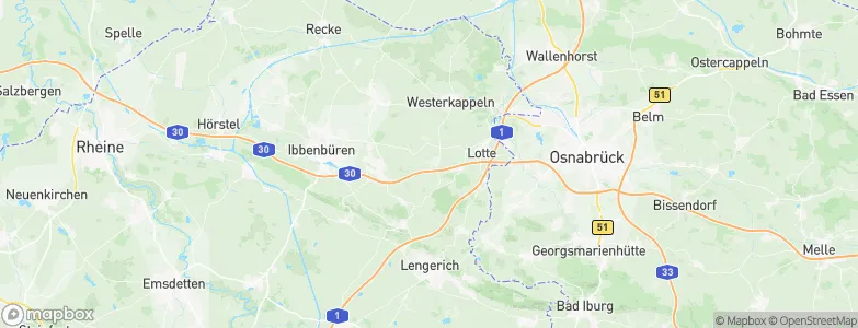 Velpe, Germany Map
