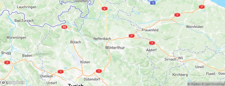 Veltheim (Kreis 5), Switzerland Map