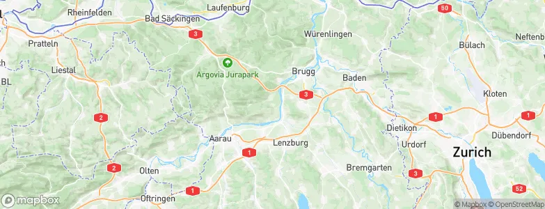 Veltheim, Switzerland Map