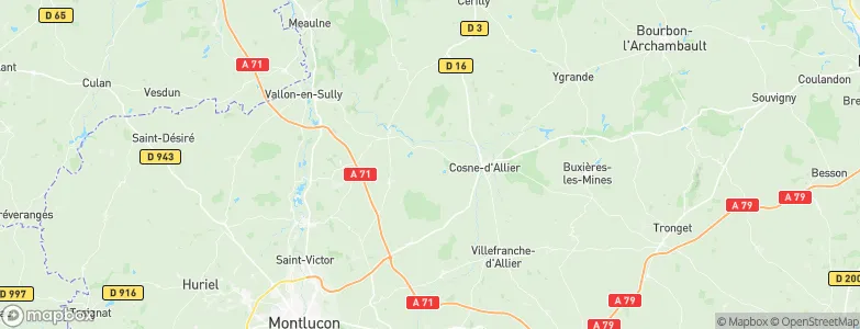 Venas, France Map