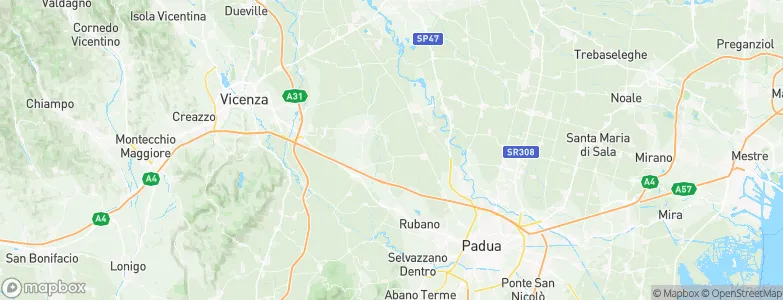 Veneto, Italy Map