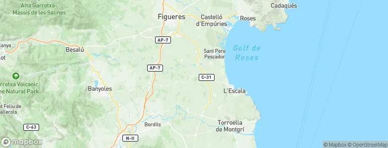 Ventalló, Spain Map
