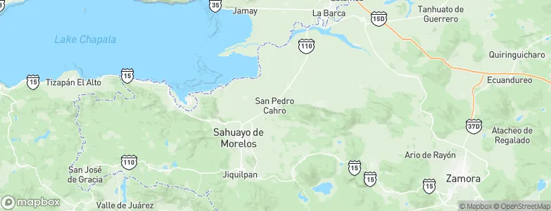 Venustiano Carranza, Mexico Map