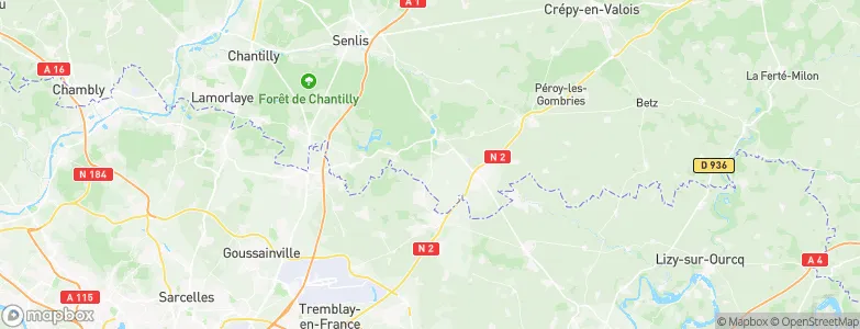 Ver-sur-Launette, France Map