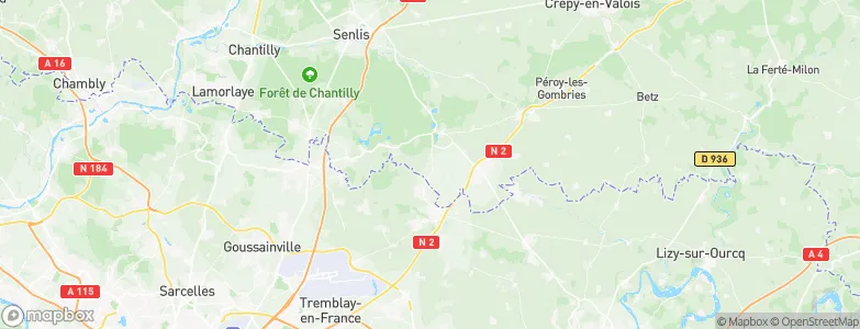 Ver-sur-Launette, France Map