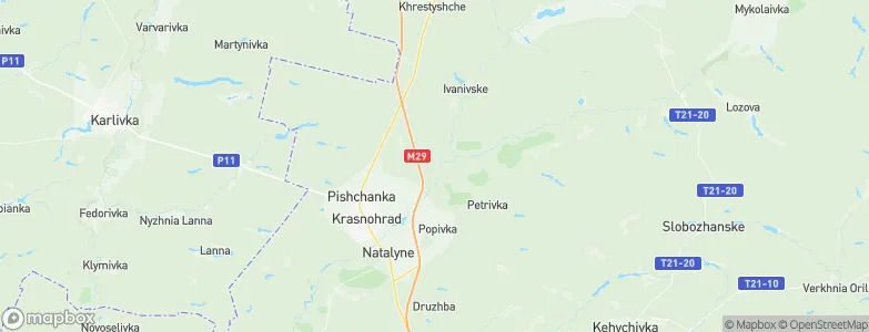 Verbivka, Ukraine Map