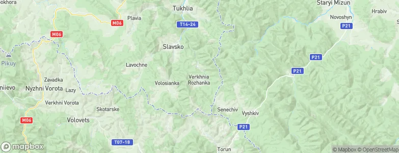 Verchnia Rozhanka, Ukraine Map