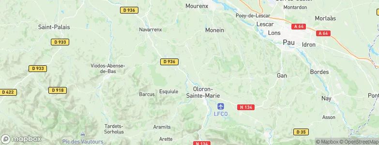 Verdets, France Map
