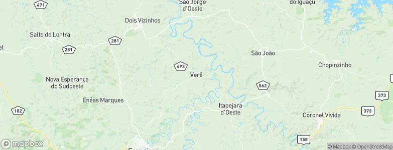 Verê, Brazil Map