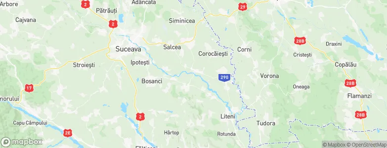 Vereşti, Romania Map