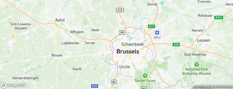Vergadering, Belgium Map