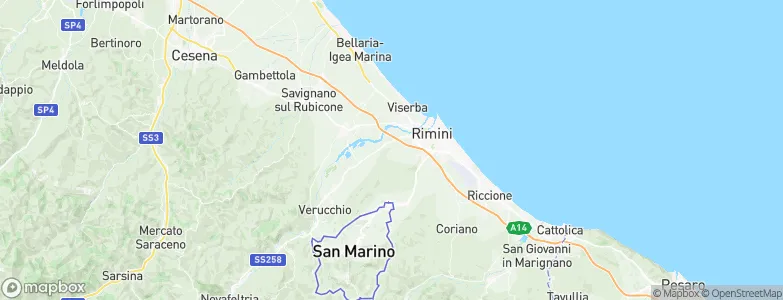 Vergiano, Italy Map