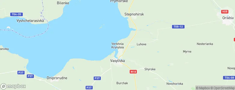 Verkhnya Krynytsya, Ukraine Map