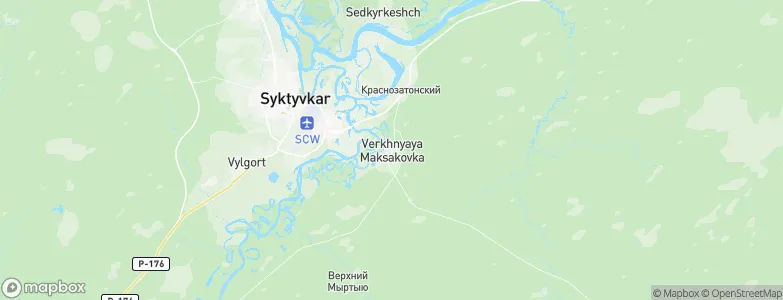 Verkhnyaya Maksakovka, Russia Map