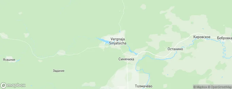 Verkhnyaya Sinyachikha, Russia Map