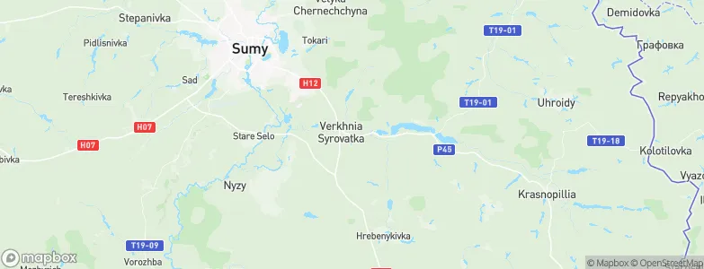 Verkhnyaya Syrovatka, Ukraine Map