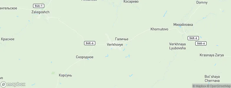 Verkhov'ye, Russia Map