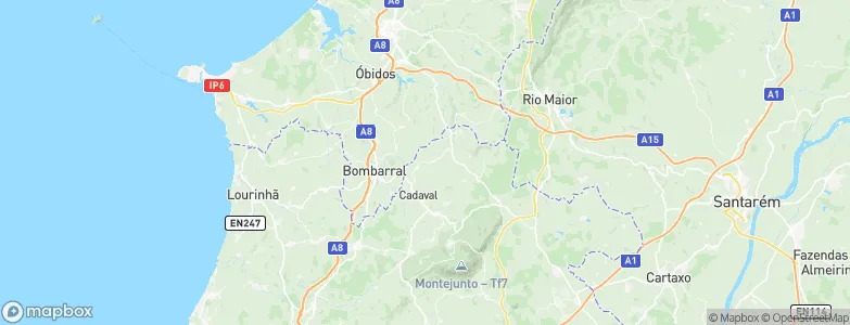 Vermelha, Portugal Map