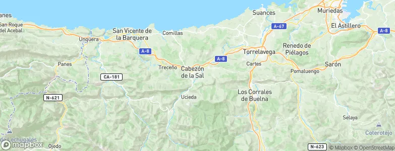 Vernejo, Spain Map