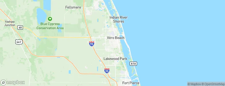 Vero Beach South, United States Map
