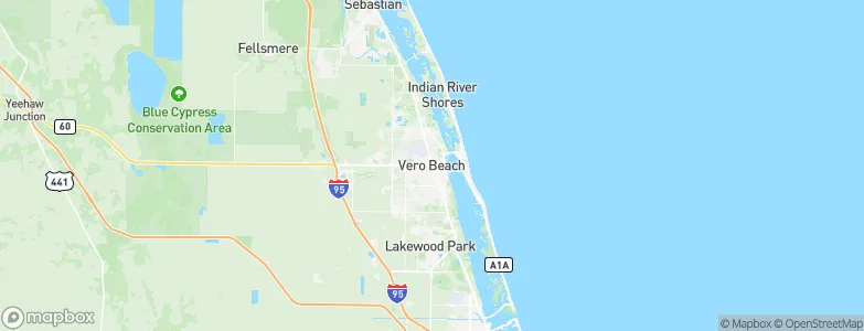 Vero Beach, United States Map