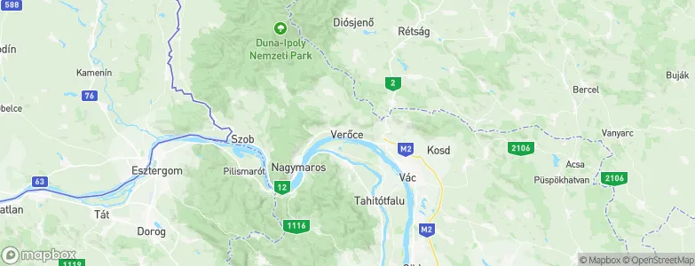 Verőce, Hungary Map