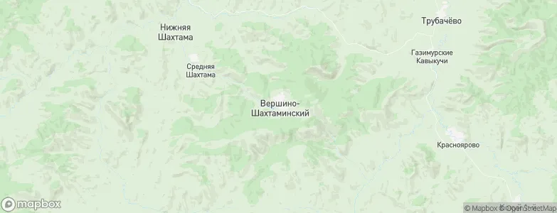 Vershino-Shakhtaminskiy, Russia Map