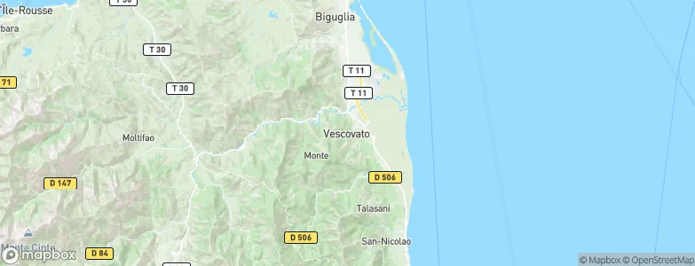 Vescovato, France Map
