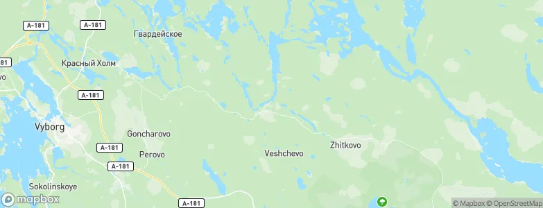 Veshchevo, Russia Map