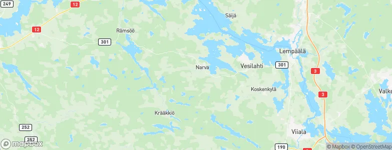 Vesilahti, Finland Map