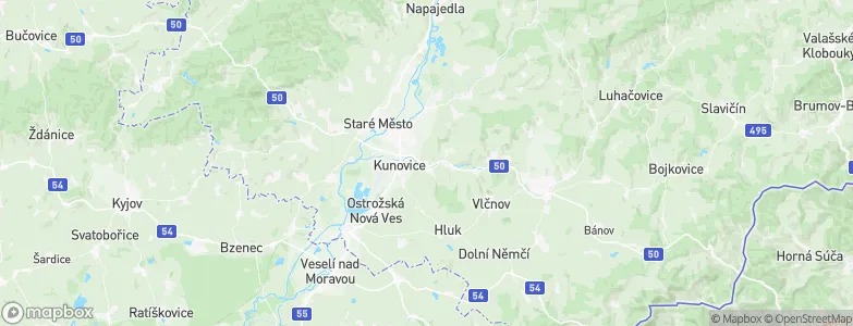 Vésky, Czechia Map