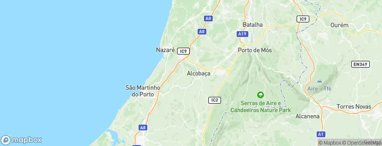Vestiaria, Portugal Map