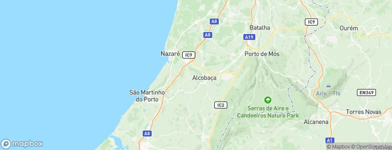 Vestiaria, Portugal Map