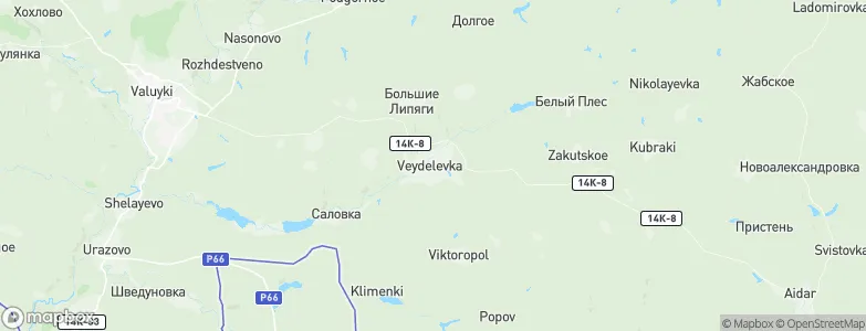 Veydelevka, Russia Map