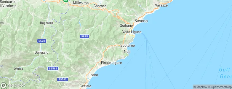 Vezzi Portio, Italy Map