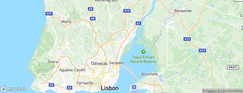 Via Rara, Portugal Map