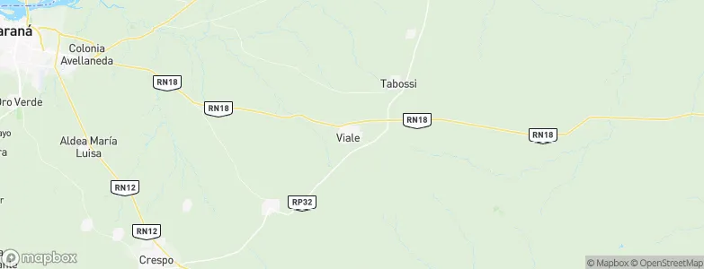 Viale, Argentina Map