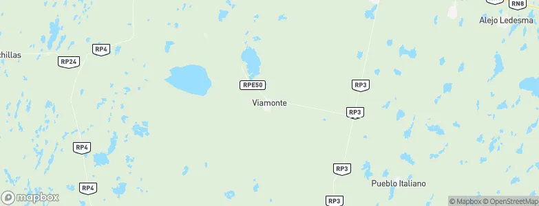Viamonte, Argentina Map