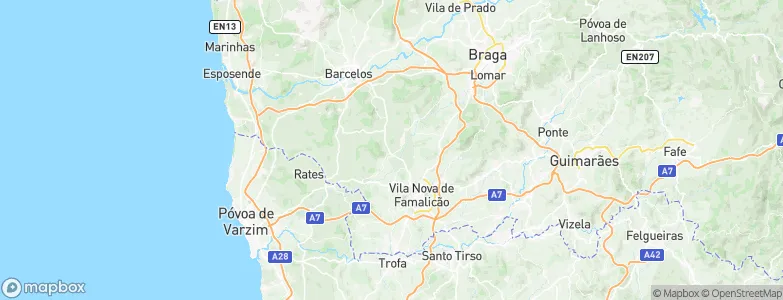 Viatodos, Portugal Map