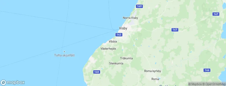 Vibble, Sweden Map
