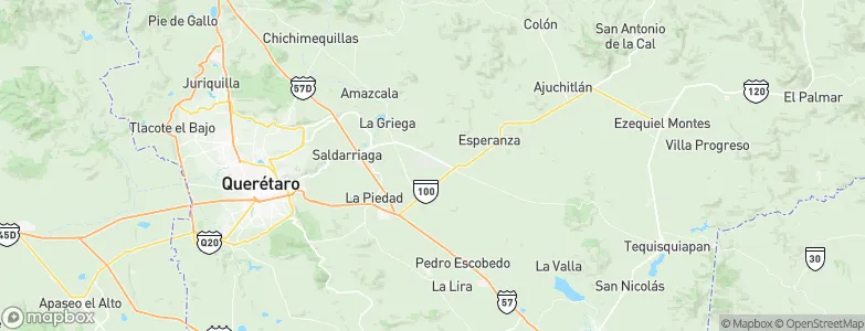 Viborillas, Mexico Map