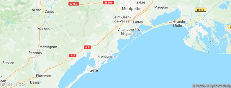 Vic-la-Gardiole, France Map