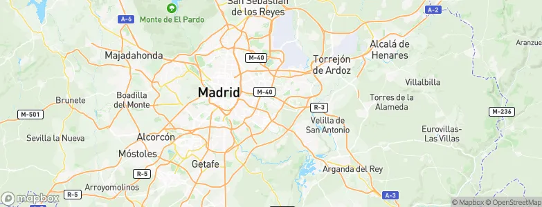 Vicálvaro, Spain Map